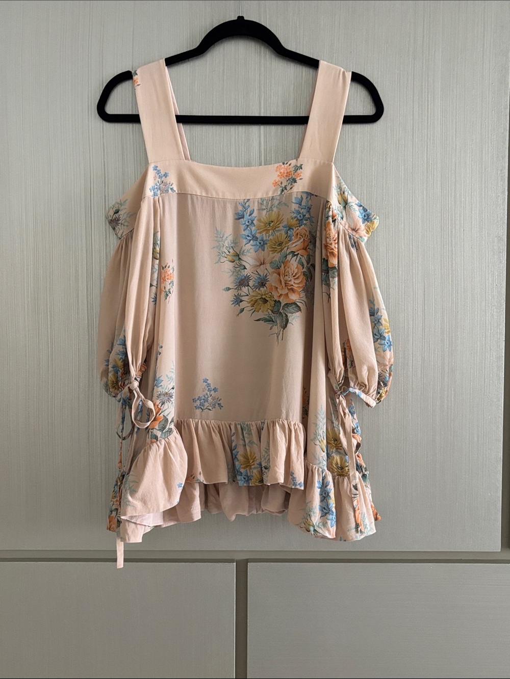Alexander McQueen Ruffled silk blouse